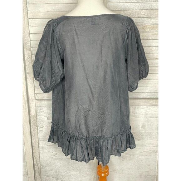 GAP Black Blouse Medium - Picture 2 of 3